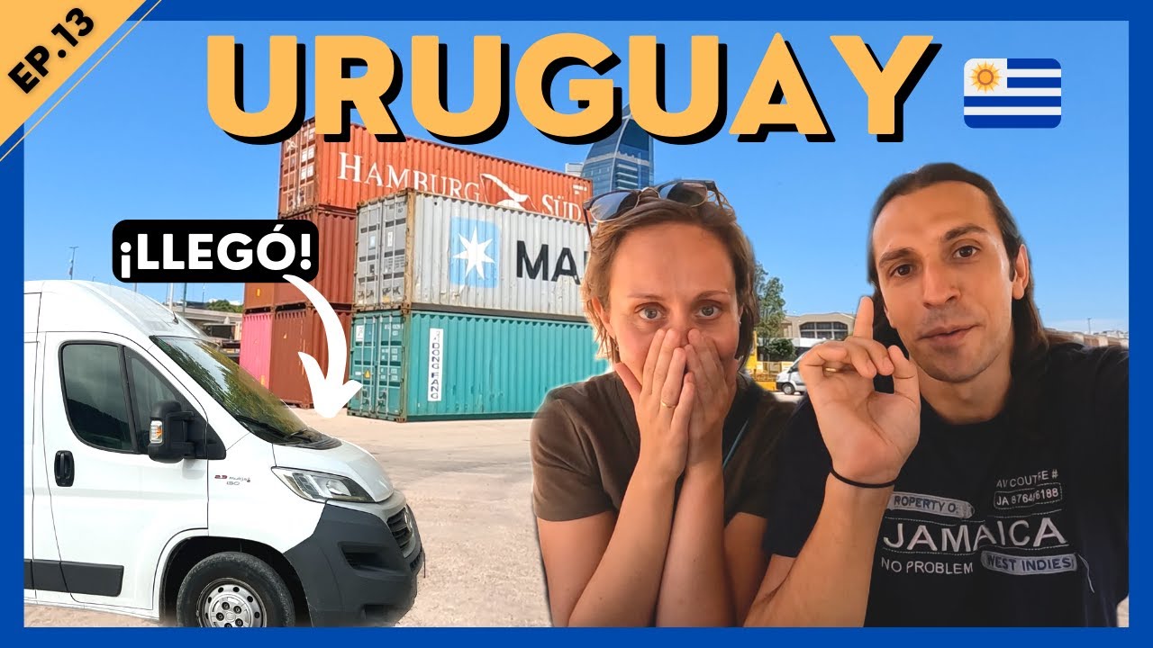 Entramos a URUGUAY! 🇺🇾 Enviamos nuestra CAMPER de Europa a América y...ASÍ LLEGA 🙈 EP.13 #montevideo
