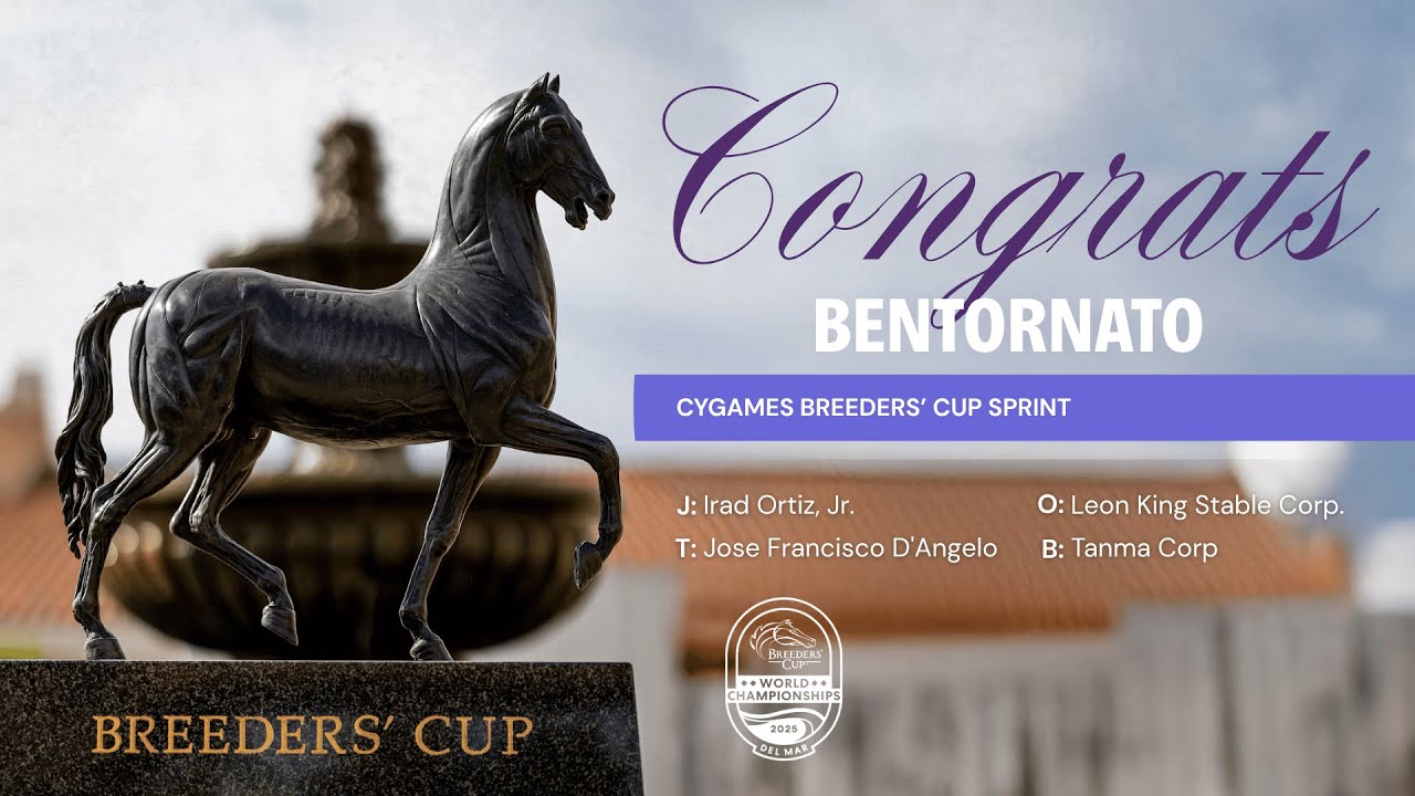 2025 Cygames Breeders' Cup Sprint - Bentornato