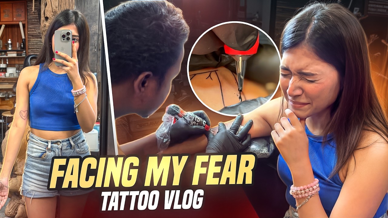 Getting My First Tattoo… I Was Terrified