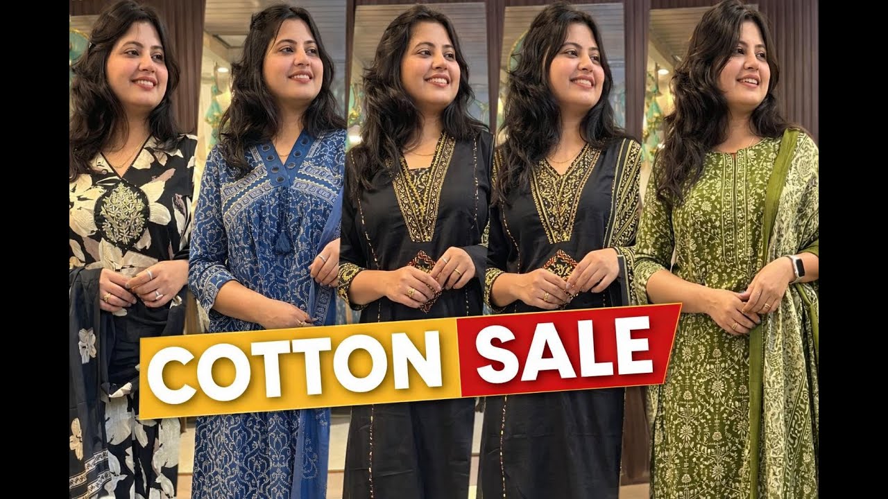 Cotton kurti new viral collection #cottonsuits #jaipurikurti