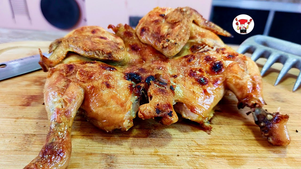 Como Fazer Frango Assado Inteiro na Churrasqueira Perfeito