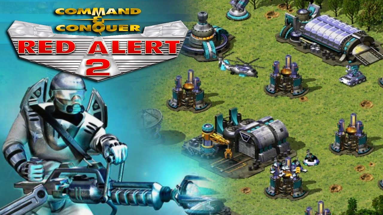 Red Alert 2 | Farm Land - New Map | (7 vs 1)