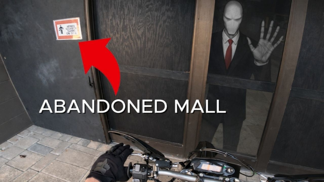 I Took My Surron Ultra Bee To An Abandoned Mall...