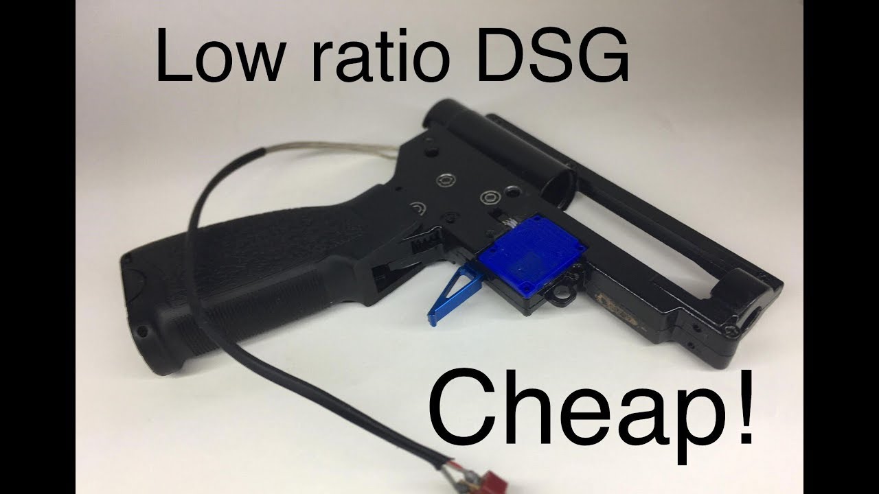 How to make 12:1 DSG gear for AEG