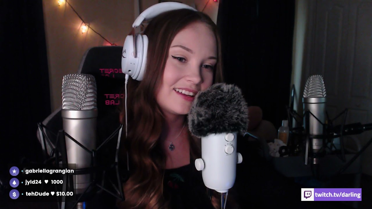 ASMR Triggers to Help You Sleep - Darling Stream 08/15/2021