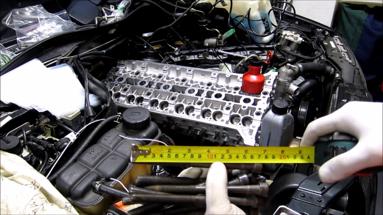 Mercedes Benz W202 C280 Engine M104 Head Gasket Replacement Part2 Assembly