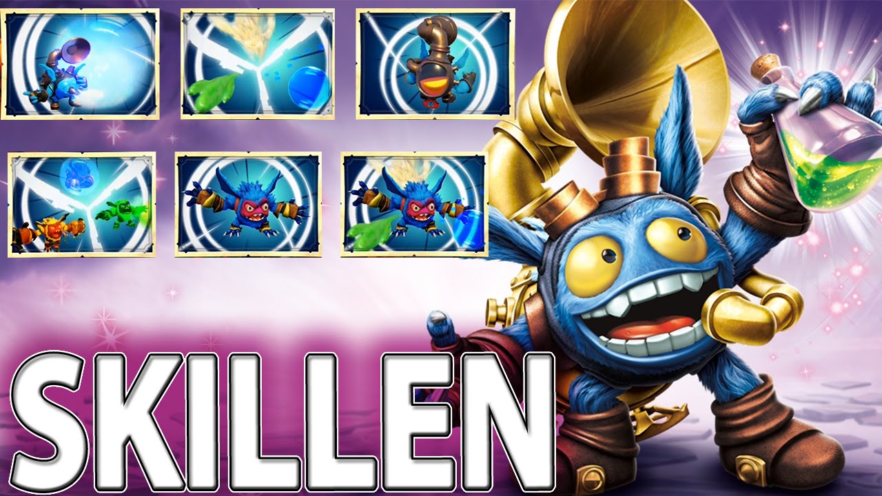 Skylanders Superchargers Big Bubble Pop Fizz Skillen auf Alchemiemeister & Bestienblech