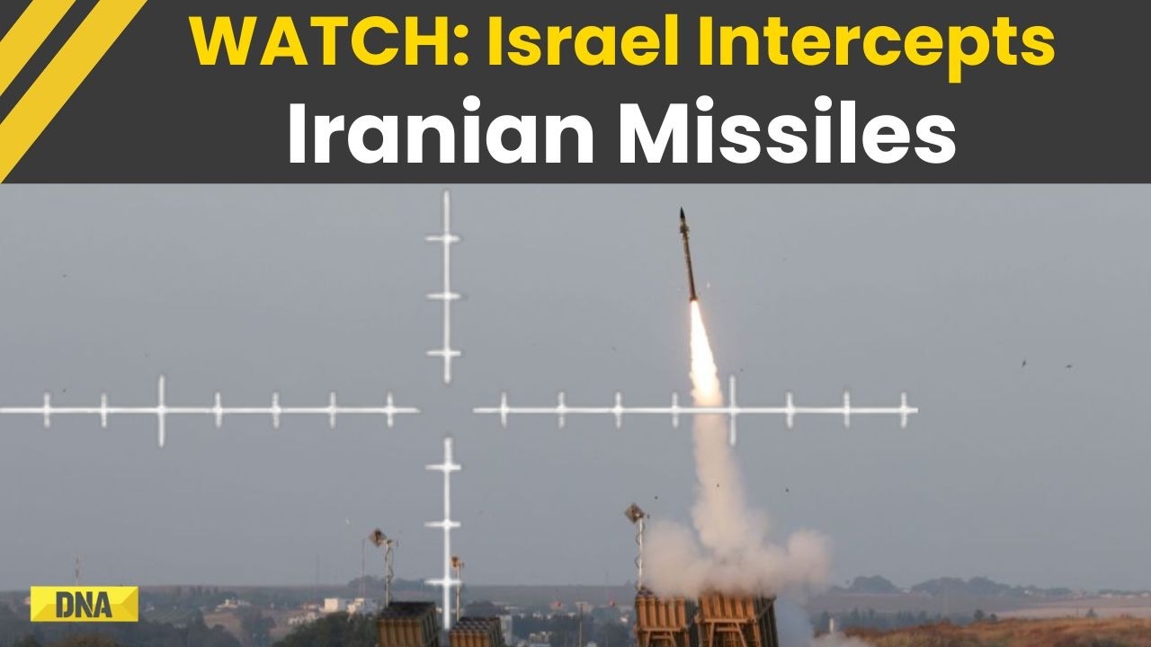 Israel Iran War: Shocking Footage Of IDF Intercepting Iranian Missile Barrages Mid-Air | Netanyahu