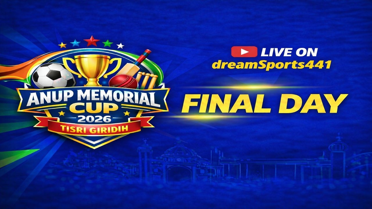 FINAL DAY ll ANUP MEMORIAL CUP 2026 TISRI, GIRIDIH ll