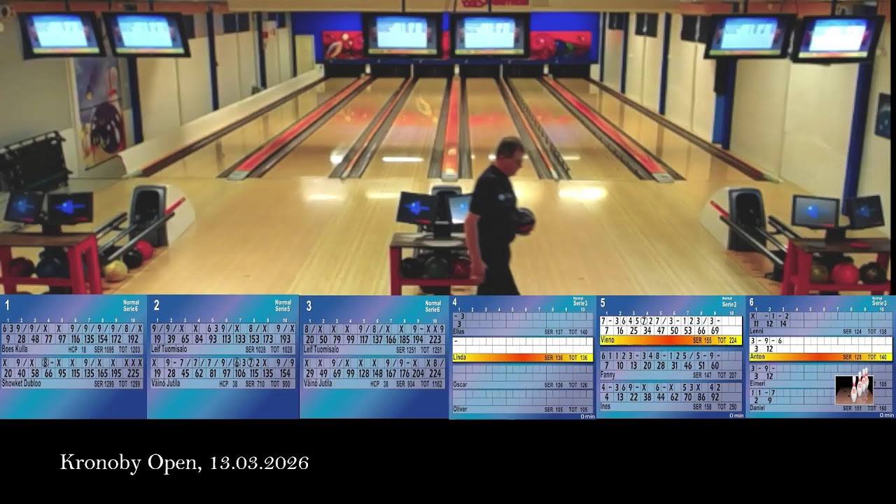 Kronoby Bowlinghall Live Stream