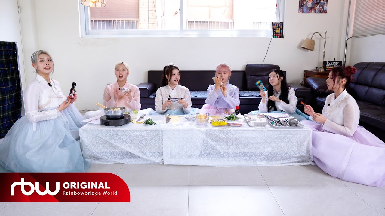[P.P.T] 퍼플키스(PURPLE KISS)의 복불복 만두 빚기🥟