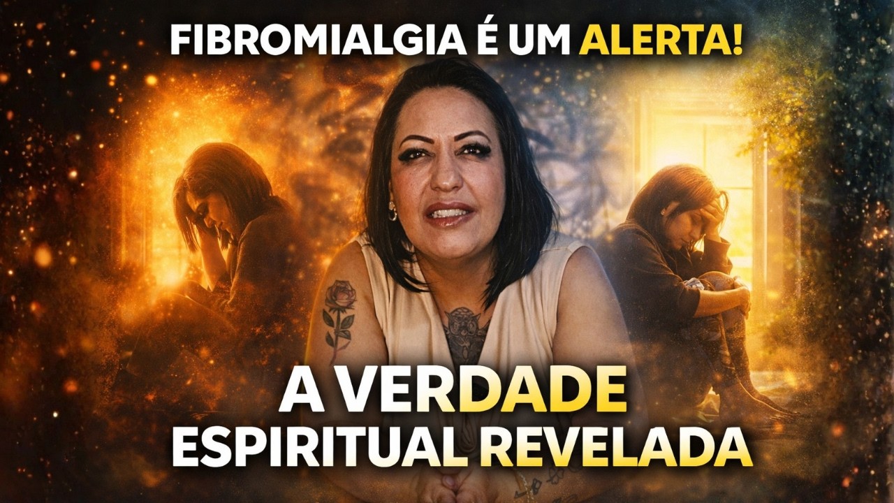 A DOENÇA QUE FAZ O CORPO PARAR É UM ALERTA DA ALMA FIBROMIALGIA ENTENDA!