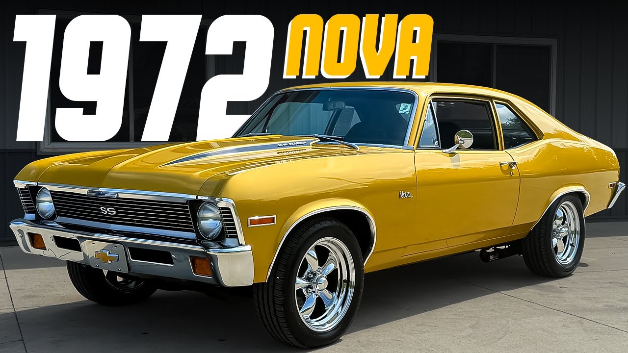 1972 Chevrolet Nova $55,995 *SOLD* at Coyote Classics