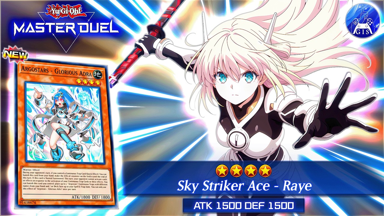 💫 ARGOSTARS SKY STRIKER DECK - GOING 2ND? NO PROBLEM! [YU-GI-OH! MASTER DUEL]