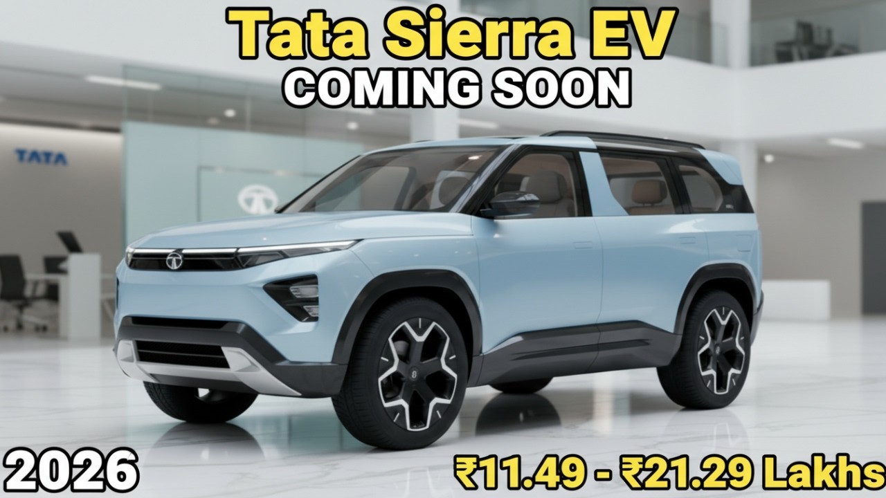 Tata Sierra EV: Retro Name, Ultra-Modern Electric Revolution