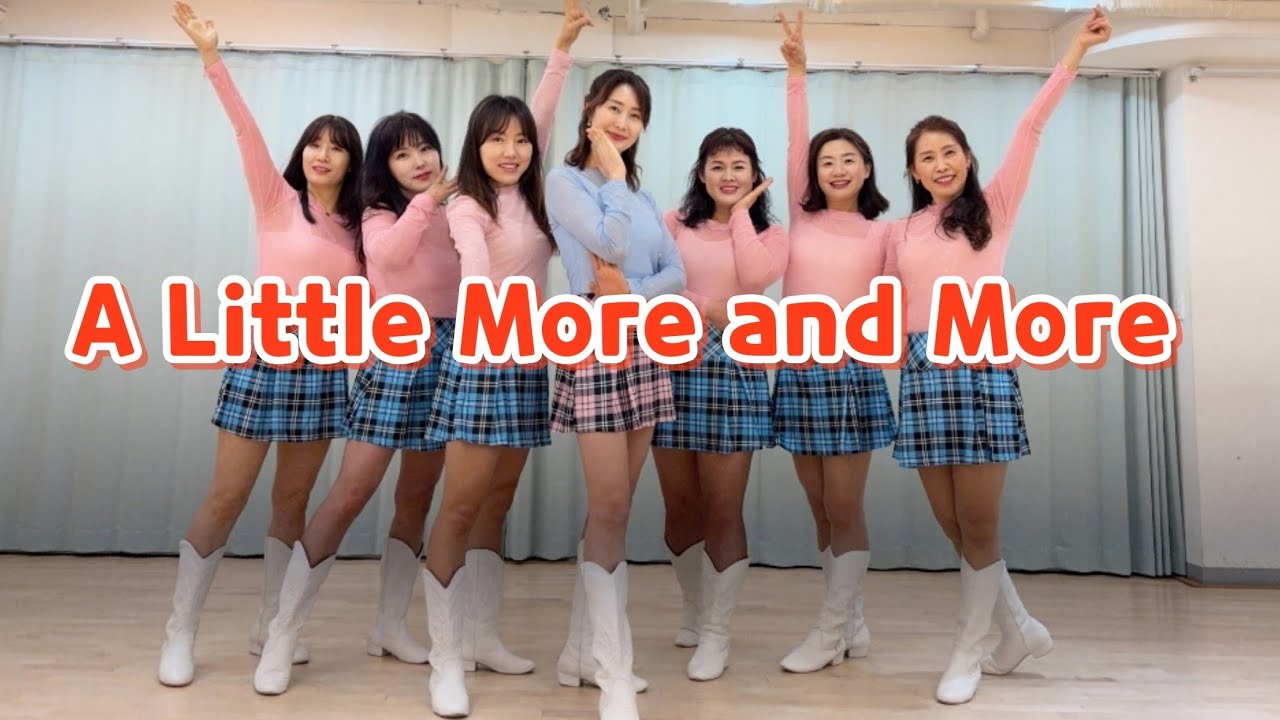 [보은라인댄스] Little More and More | Improver LineDance