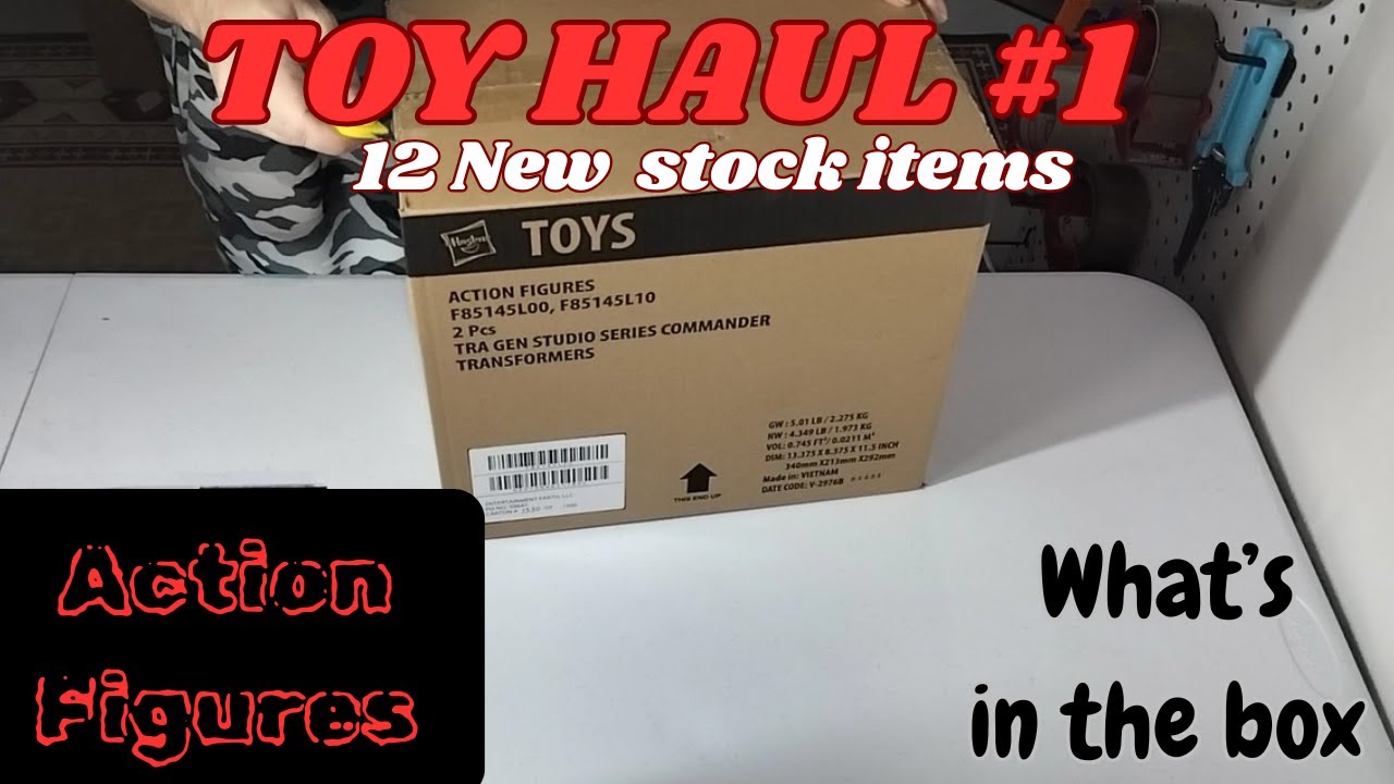 Toy Haul! Unboxing New & Restock | Action Figures | Transformers | EP59