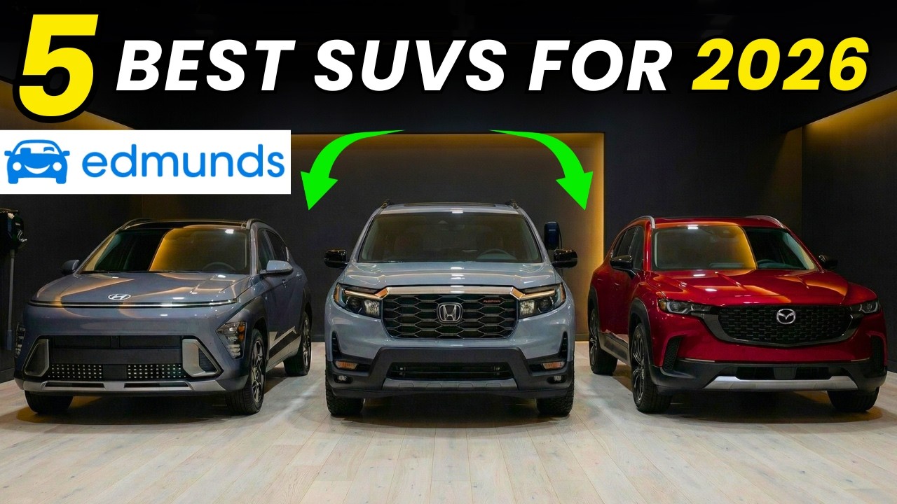 Edmunds назвал 5 лучших внедорожников, которые можно купить в 2026 году.