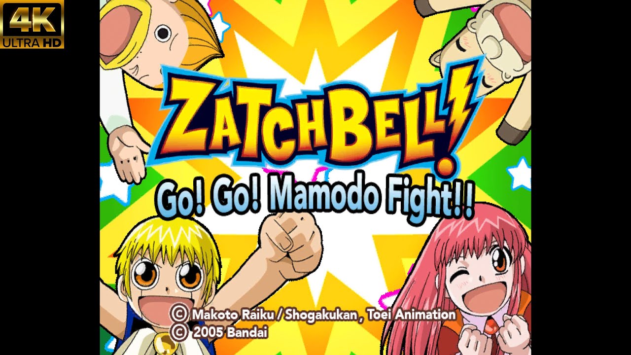 Zatch Bell Go! Go! Mamodo Fight!! 4K 60FPS UHD English Patch Gameplay | Dolphin 5.0-17243 PC