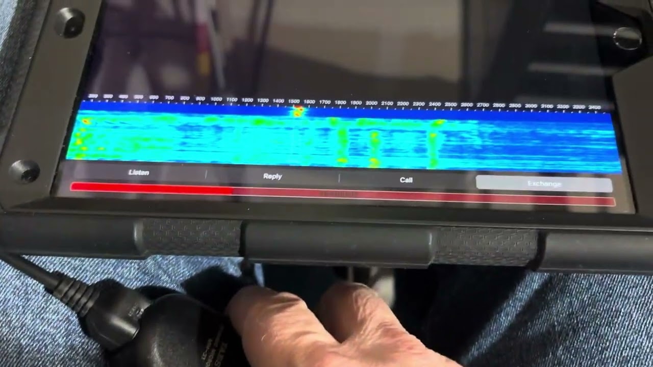 FT-817 with DigiRig and iFTX app.