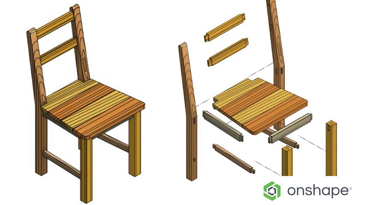 Проектирование стула в Onshape: руководство для начинающих