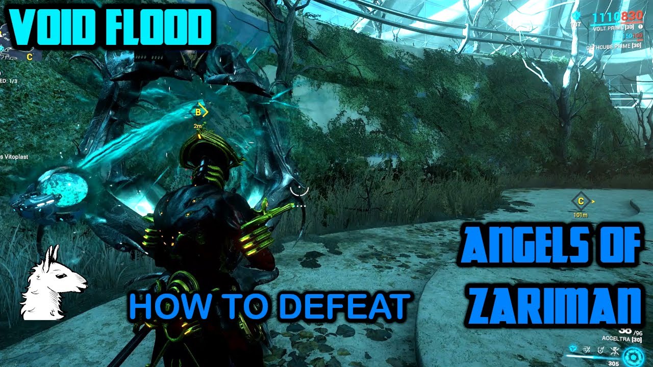 Let's Play Warframe - Angels of Zariman - How to Void Flood