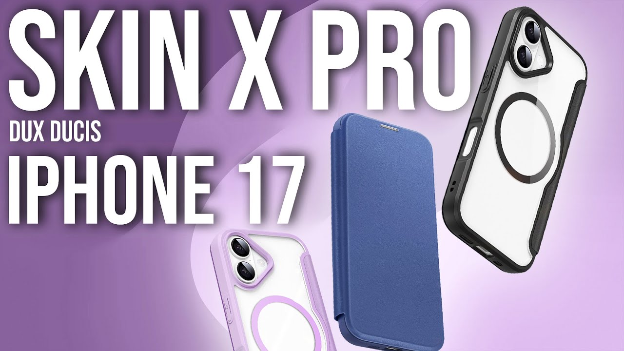 Etui z klapką w nowoczesnym wydaniu do iPhone 17 - Dux Ducis Skin X Pro