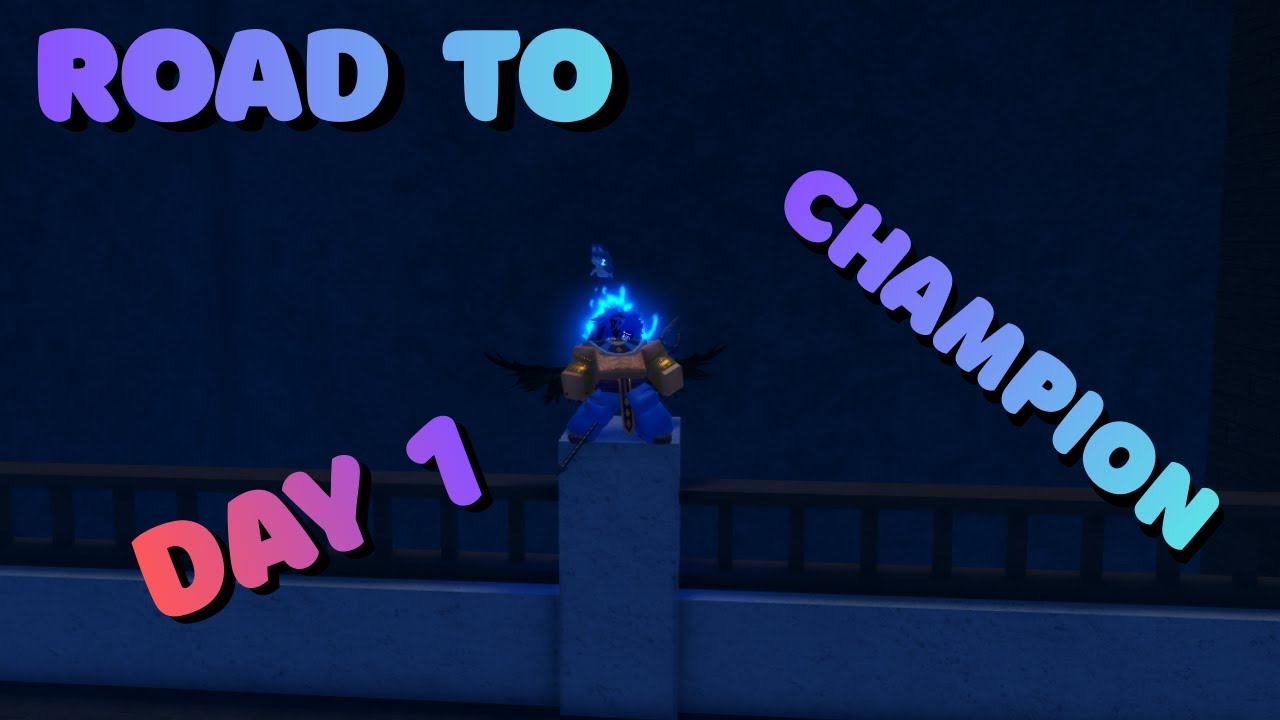 Road to Champion Day 1 ROBLOX GPO!