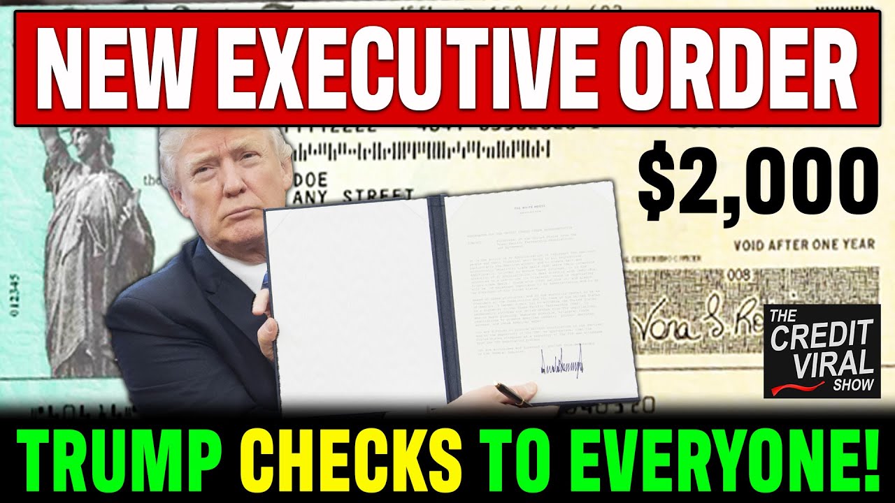 ПОДПИСЬ ТРАМПА! Важное обновление информации о выплате 2000 долларов в рамках программы стимулиро...