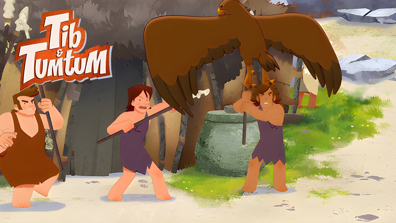 They Stole the Egg! 😱🥚🦅 | Tib and Tumtum  English | Full Episodes | 1H | Dinosaur cartoon