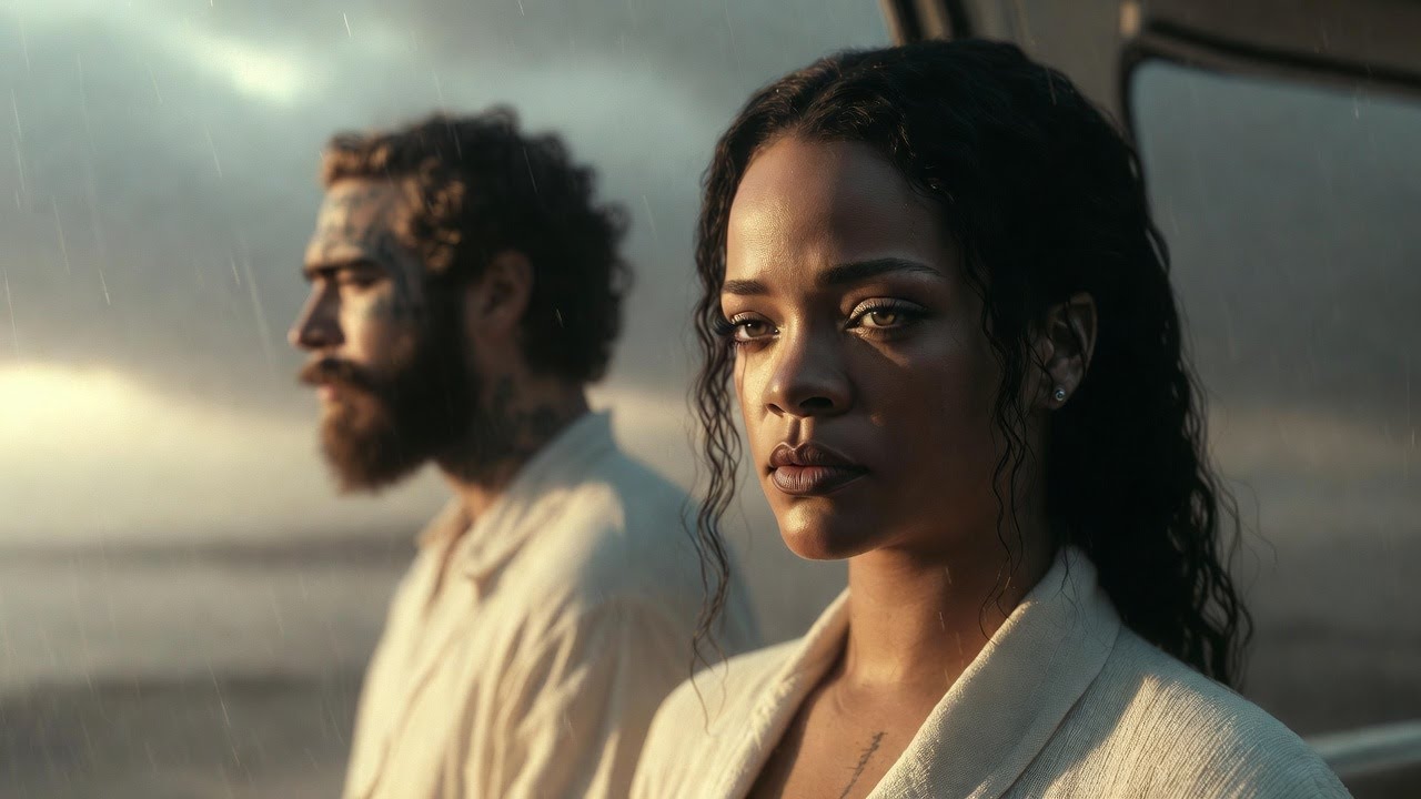 Rihanna ft.  Post Malone - Good Loss (Lyrics Video)