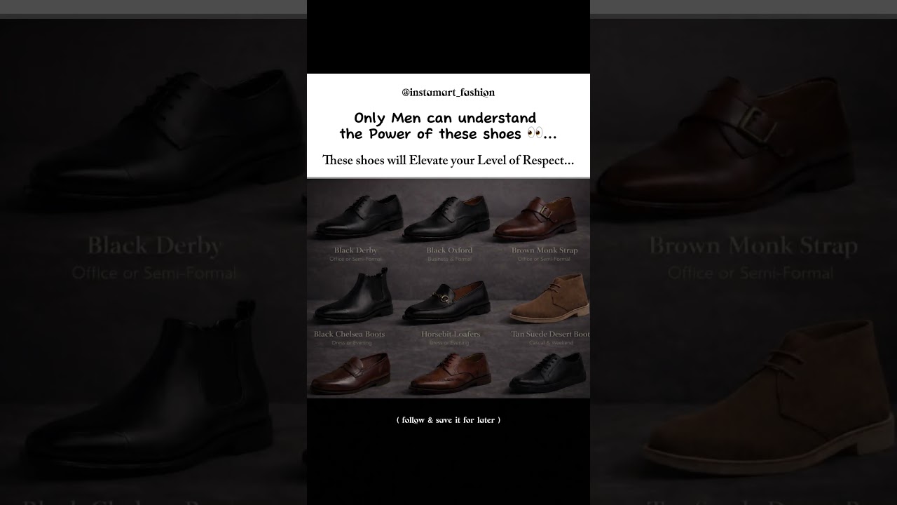 Shoes That Instantly Elevate a Man&rsquo;s Respect | Must-Have Formal Shoes Guide