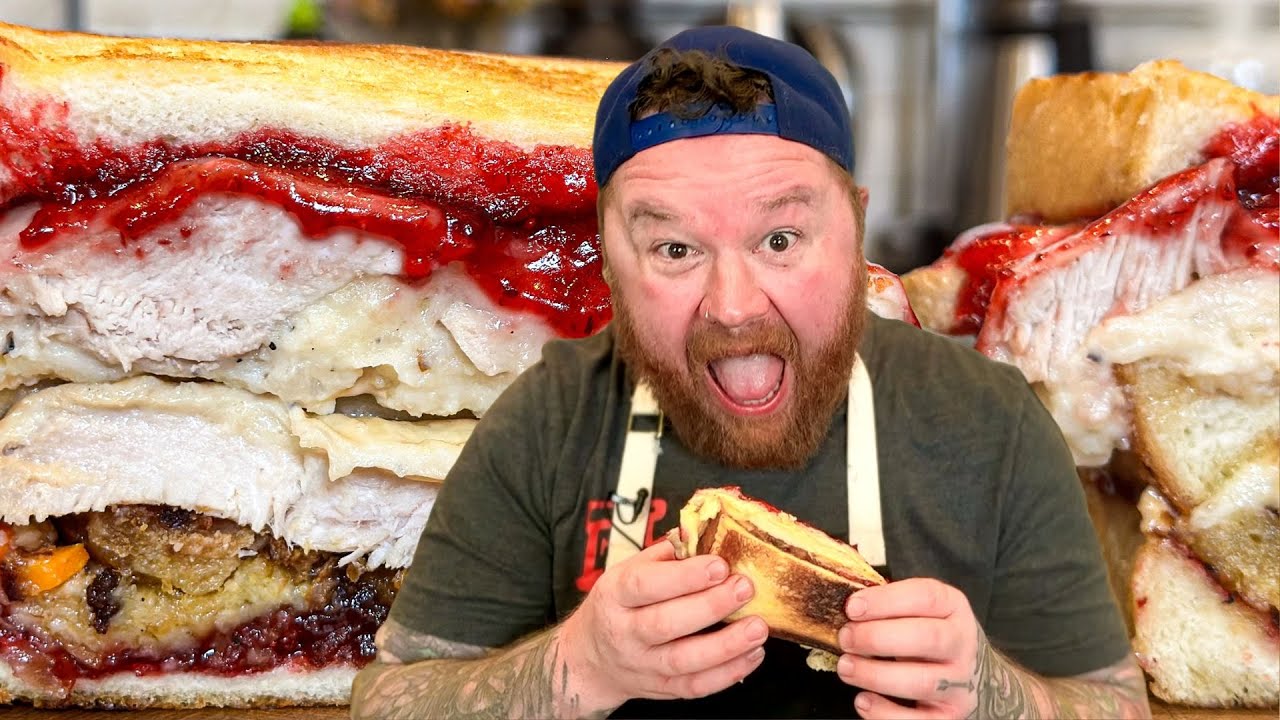 Thanksgiving Leftovers Sandwich | Michelin Bib Gourmand Chef's Recipe | Turkey Sandwich
