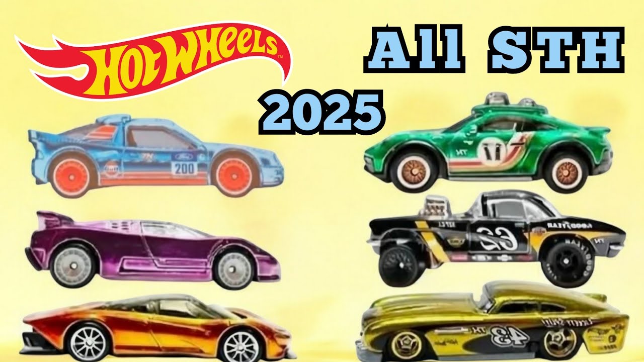 Hot Wheels 2025 All SUper Treasure Hunts
