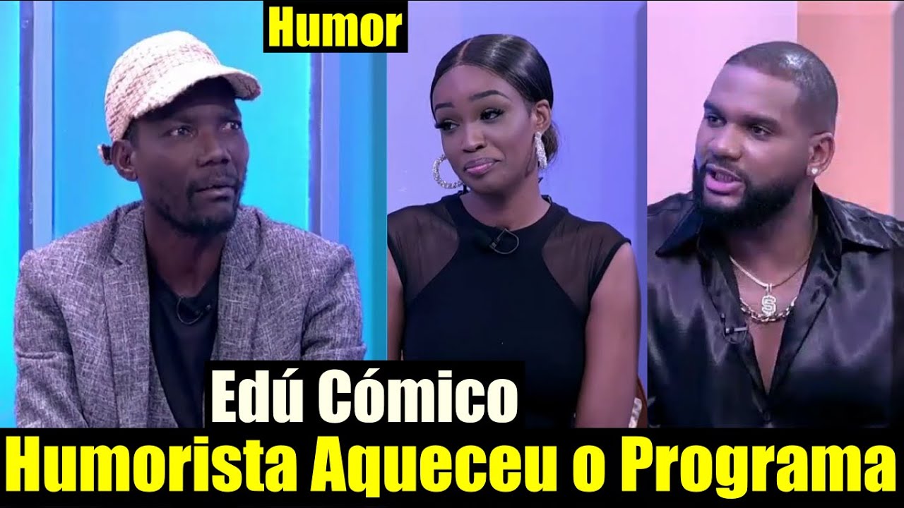 Humor com Edú Cómico no A Tarde é Nossa
