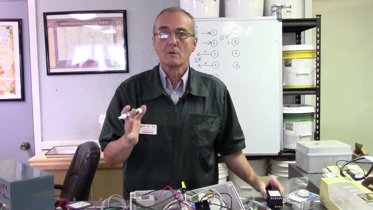 Wiring the TD 4 PID controller Part 1