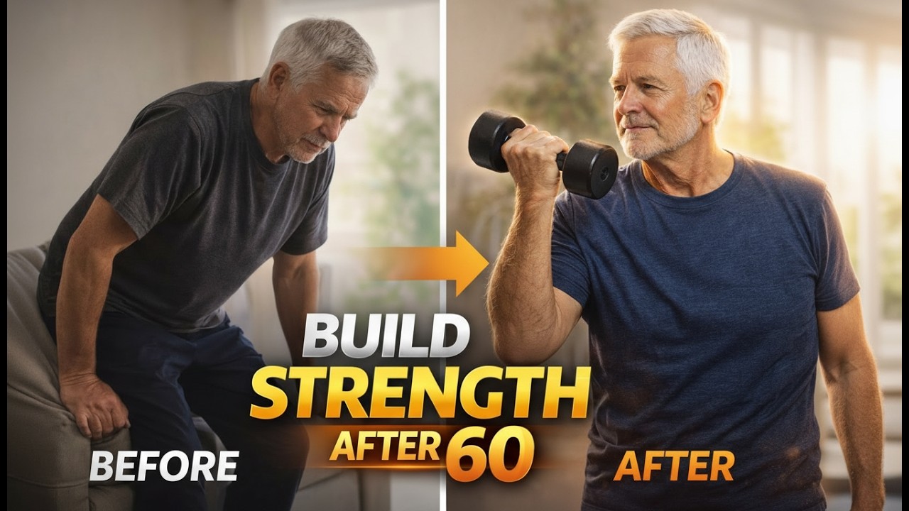 Rebuild Strength After 60 — The Science of Muscle, Balance & Healthy Aging