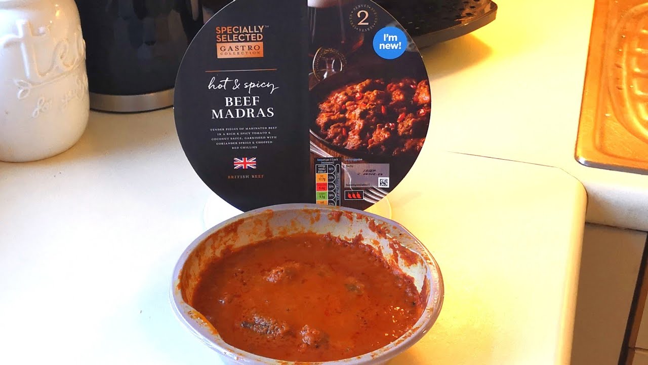 Beef Madras Specially Selected Gastro Range | New | ALDI | Food Review