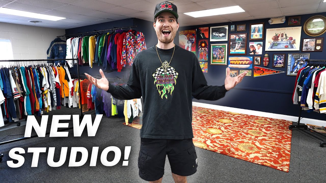 I Bought A NEW STUDIO! The Ultimate Thrift Headquarters!