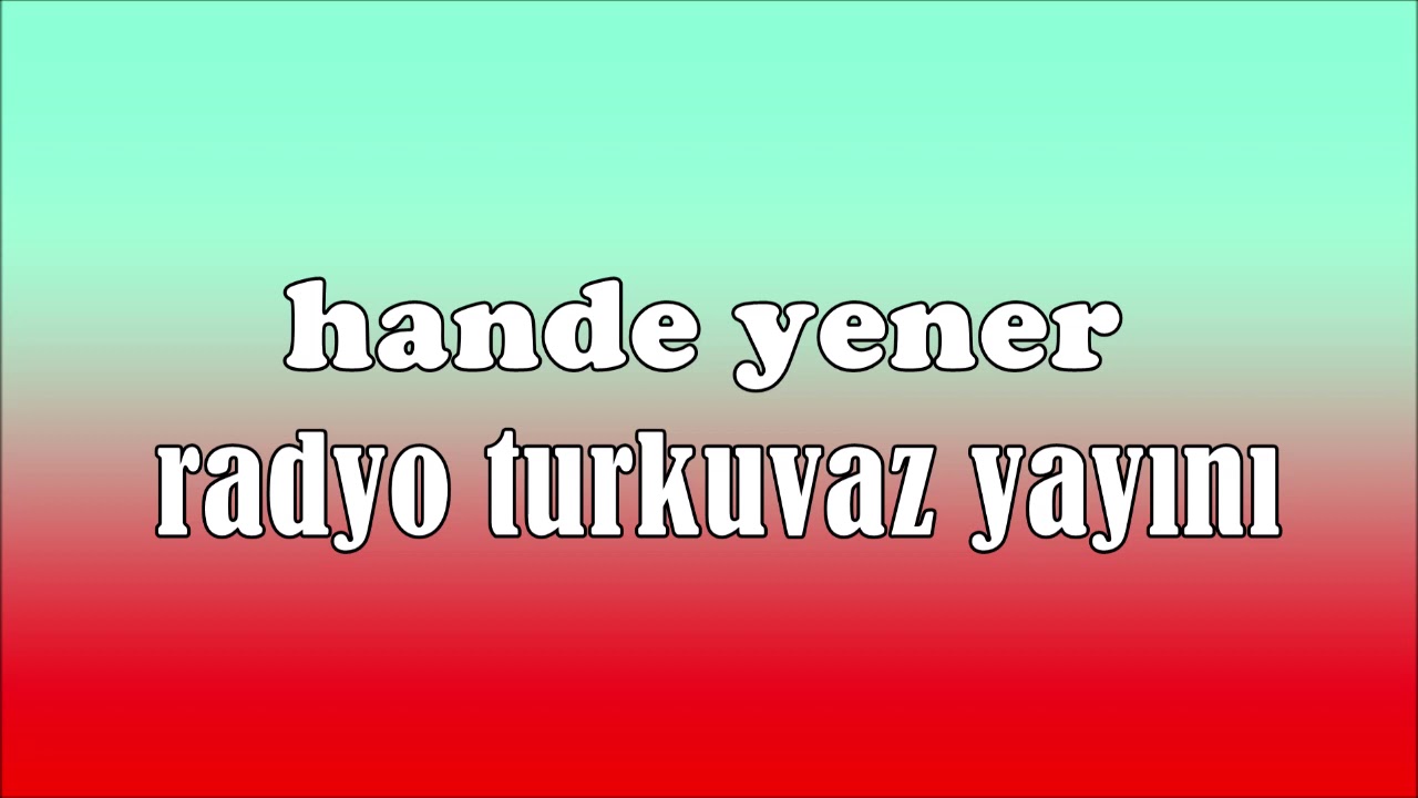 Hande Yener Radyo Turkuvaz Yayını (14.07.2020)
