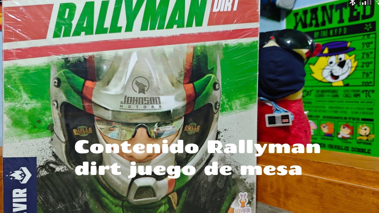 Contenido Rallyman dirt juego de mesa 