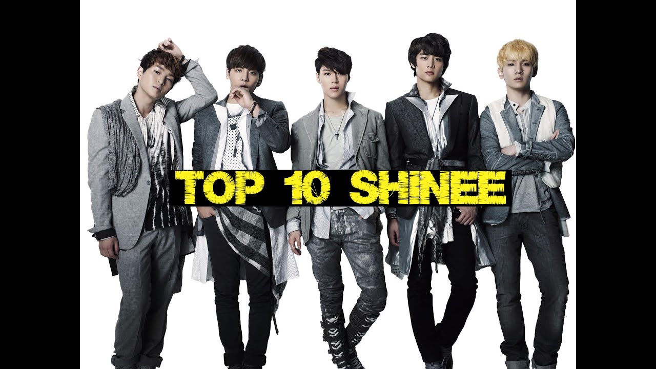 K-VILLE'S [TOP 10] SHINee SONGS! [K-Pop Top 10's]