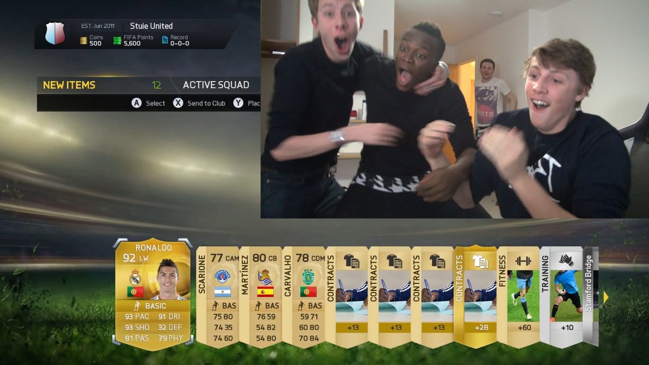 FIFA 15 - RONALDO IN A PACK PRANK