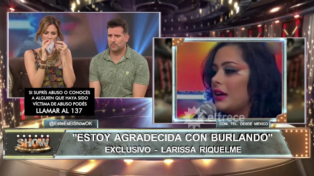 Larissa Riquelme rompió el silencio y defendió a Jonathan Fabbro