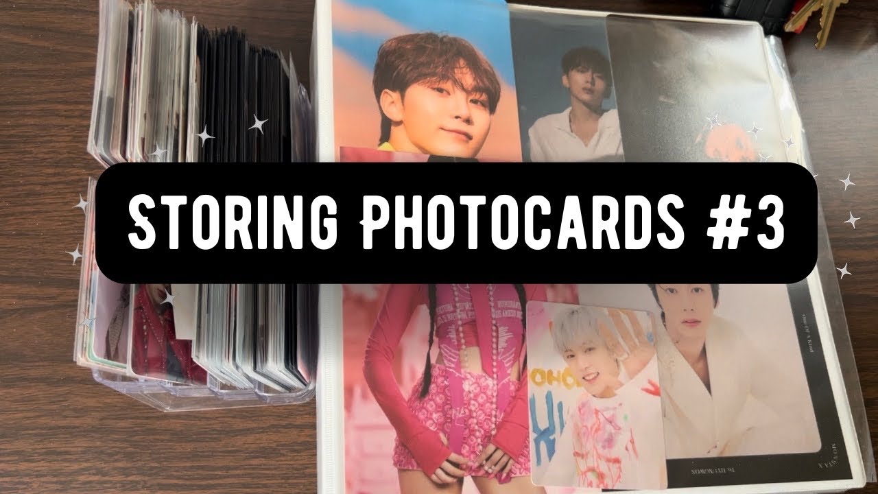 ✨Storing Photocards 3 (Mostly Monsta X)