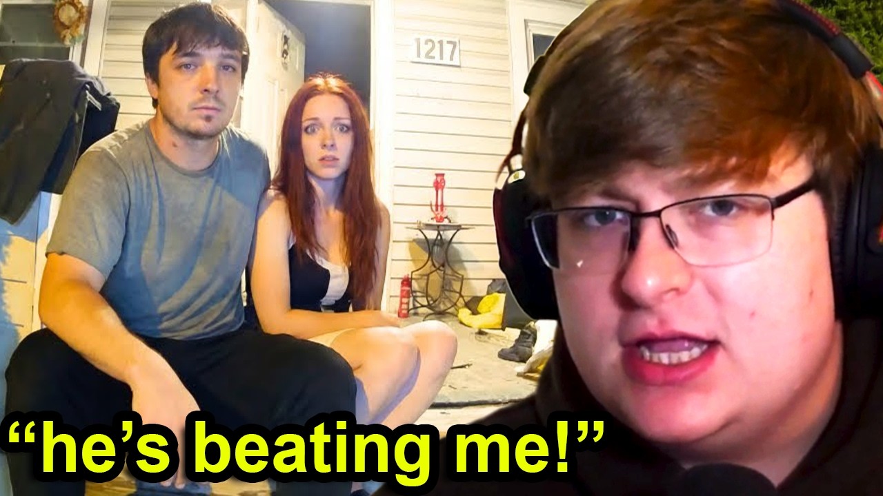 Полиция спасла женщину, оказавшуюся в ловушке с самым ужасным парнем на свете.