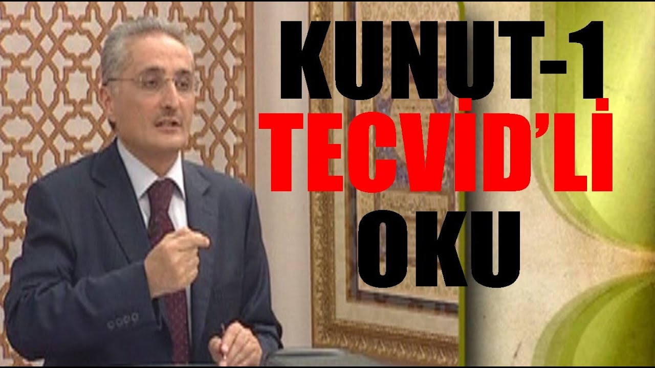 Fatih Çollak -Kunut 1/Tecvidli Öğren