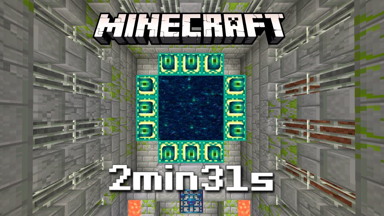Minecraft Speedrun 1 21 [2min 31s] Set Seed Glitchless