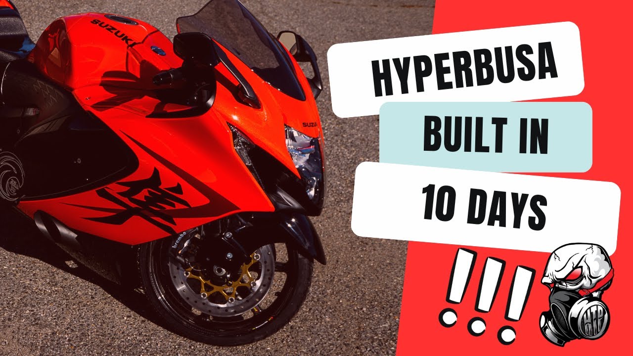 25th Anniversary Hyperbusa Built In 10 Days! / HTP x @TeamMooreMafia