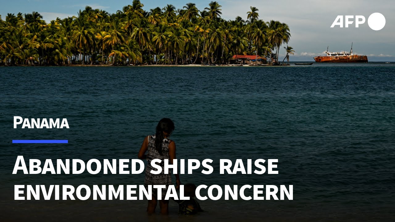 Panama's abandoned ships raise concerns about impact on environment | AFP